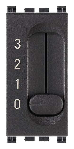 VIMAR SPA VIW19095 COMMUTATORE A SLITTA 1P 6(2)A GRIGIO