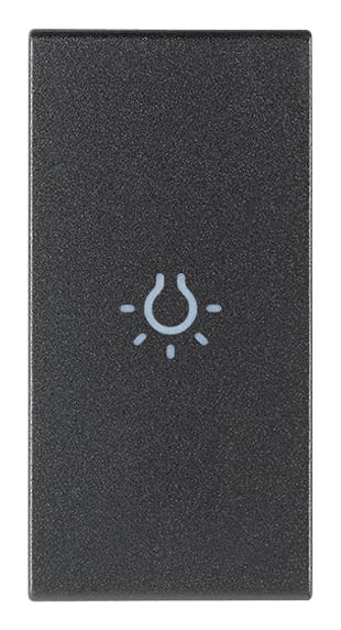 VIMAR SPA VIW19131.L TASTO 1M SIMBOLO LUCE ASSIALE GRIGIO