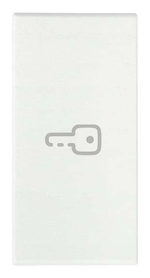 VIMAR SPA VIW19131.P.B TASTO 1M SIMBOLO CHIAVE ASSIALE BIANCO