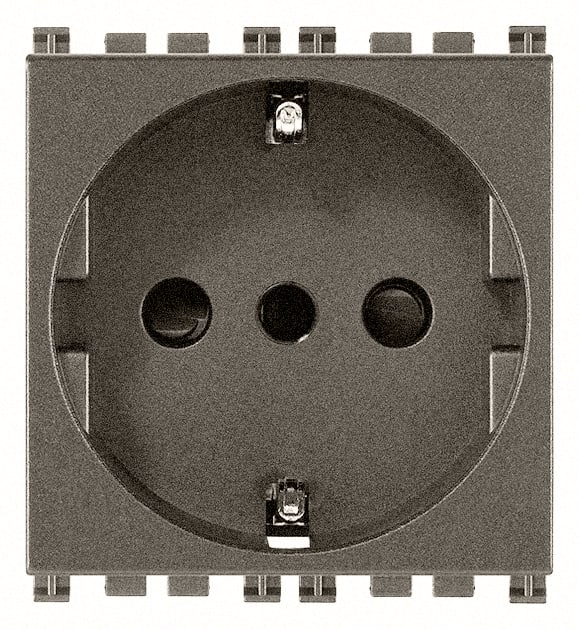 VIMAR S.P.A. - VIW19209.M Presa 2P+T 16A P30 Metal