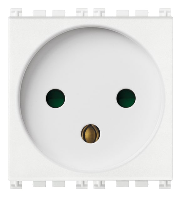 VIMAR SPA VIW19240.B PRESA SICURY 2P+T 16A ISRAELIANO BIANCO