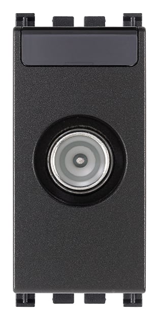 VIMAR SPA VIW19300.10 PRESA TV-RD-SAT PASSANTE GRIGIO