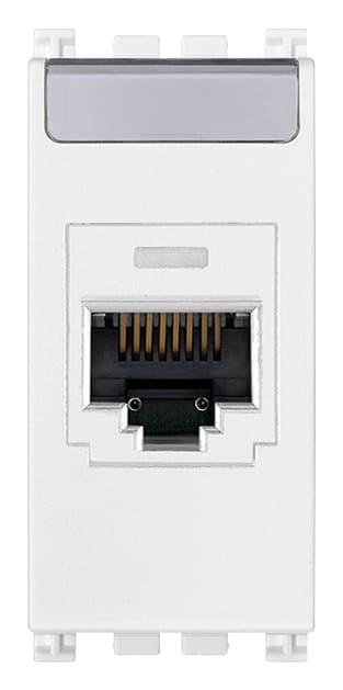 VIMAR SPA VIW19340.1.B PRESA RJ45 PANDUIT CAT5E UTP BIANCO