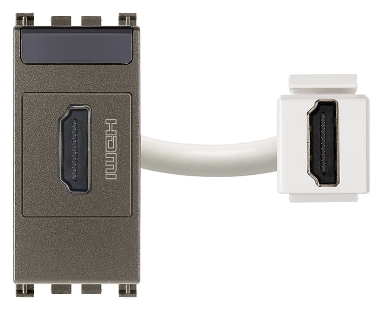 VIMAR S.P.A. - VIW19346.M Presa HDMI Metal