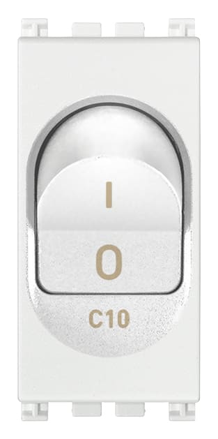 VIMAR SPA VIW19405.10.B INTERRUTTORE MT 1P+N C10 120-230V BIANCO