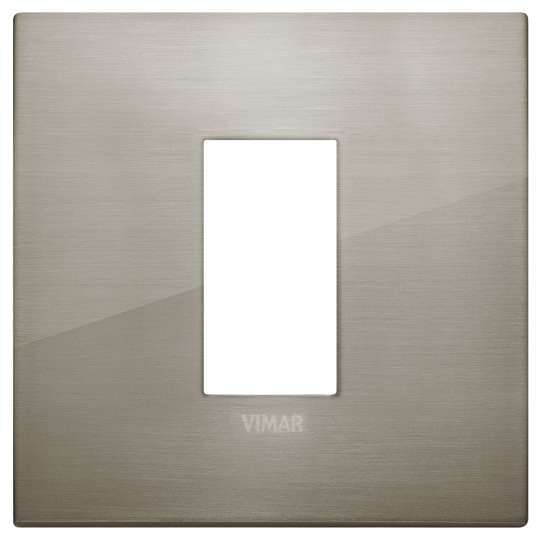 VIMAR SPA VIW19641.08 PLACCA CLASSIC 1M ACCIAIO SPAZZOLATO