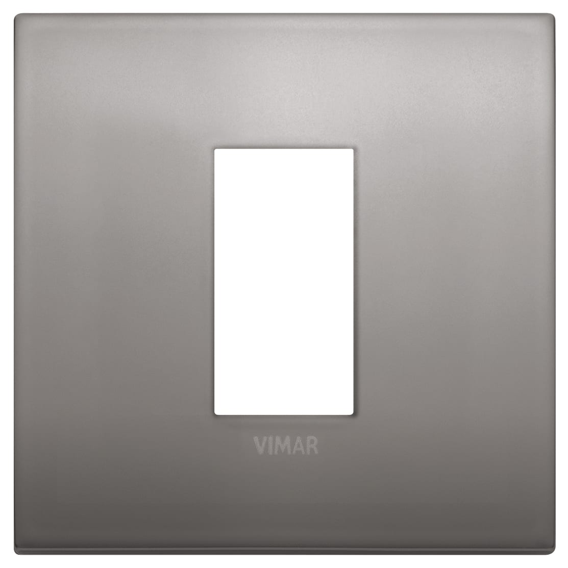 VIMAR SPA VIW19641.10 PLACCA CLASSIC 1M NICHEL NERO