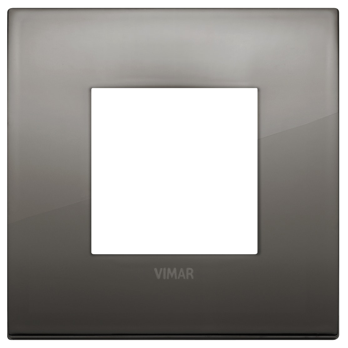 VIMAR SPA VIW19642.09 PLACCA CLASSIC 2M CROMO NERO