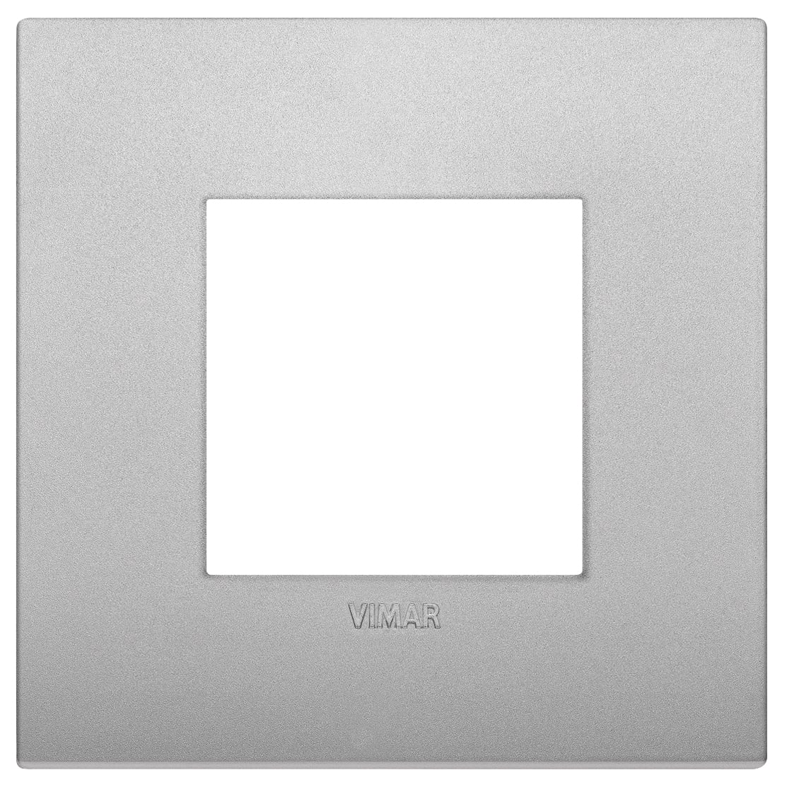 VIMAR S.P.A. - VIW19642.79 PLACCA CLASSIC 2M SILVER MATT