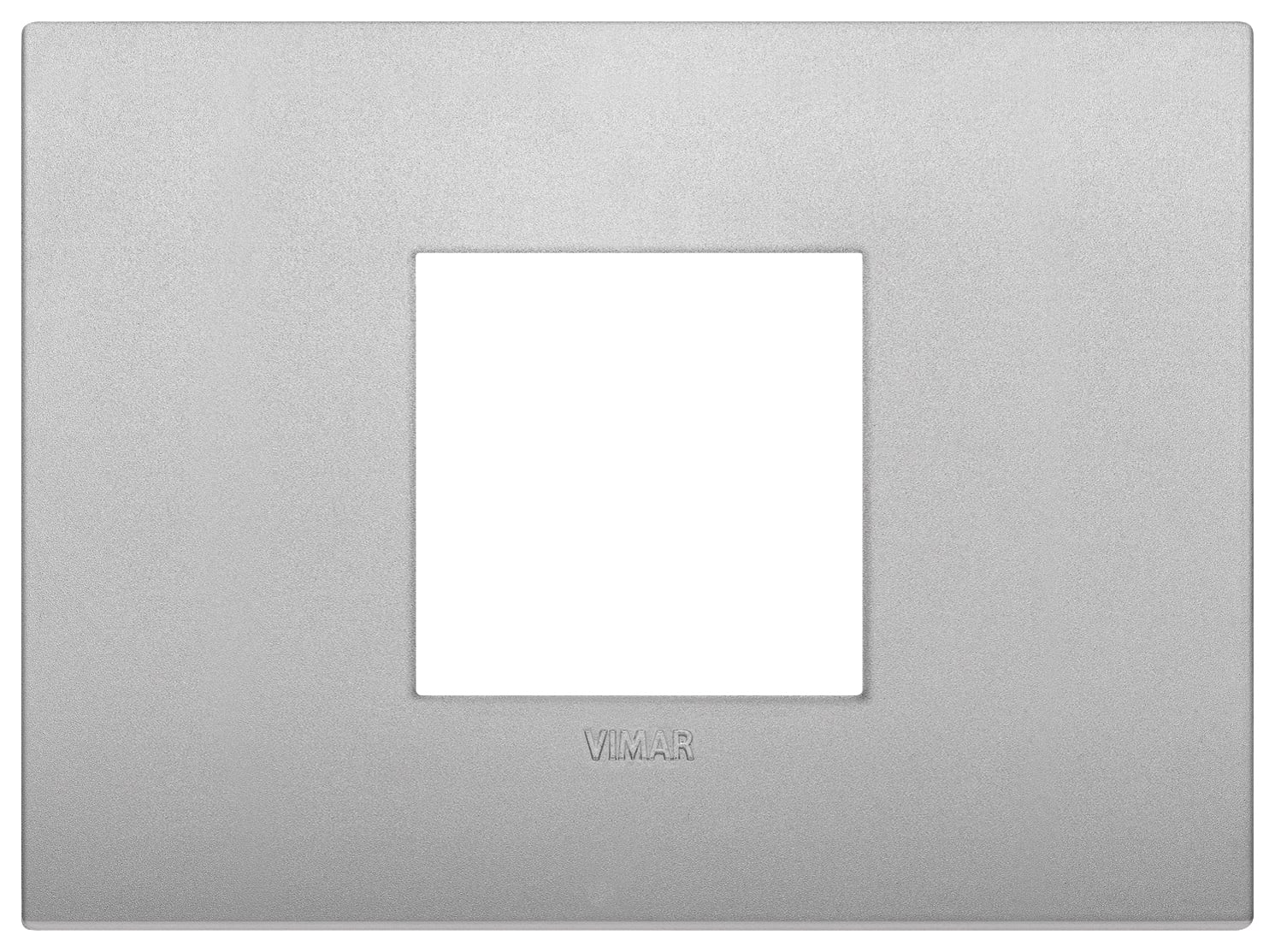 VIMAR SPA VIW19652.79 PLACCA CLASSIC 2M CENTRALI SILVER MATT