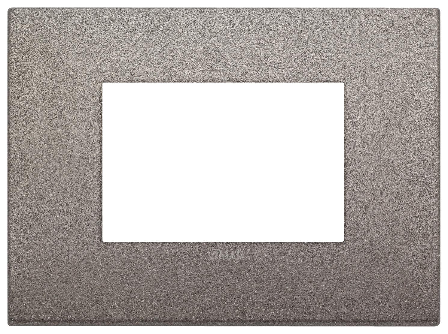 VIMAR S.P.A. - VIW19653.04 PLACCA CLASSIC 3M TITANIO MATT