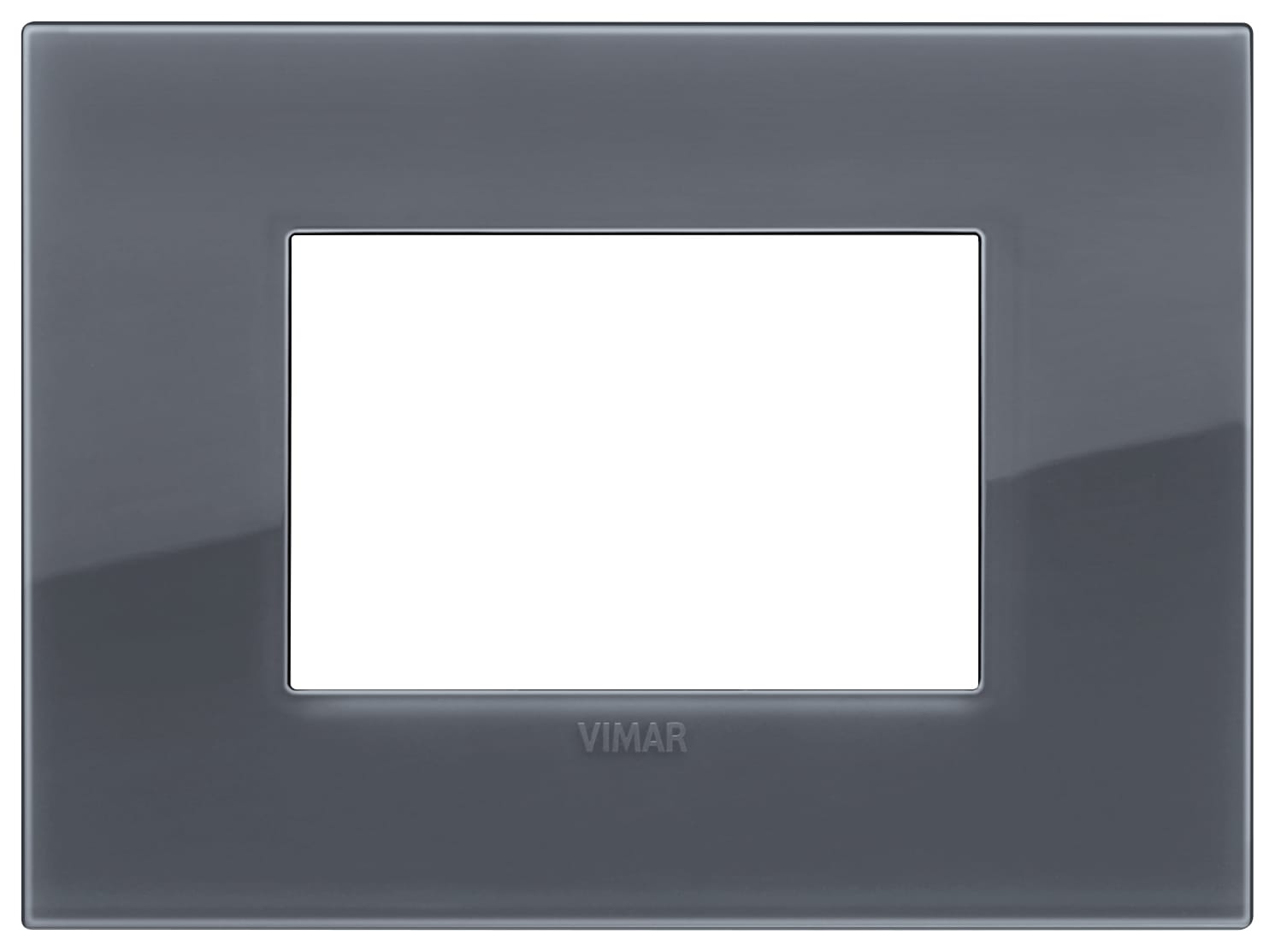 VIMAR S.P.A. - VIW19653.61 PLACCA CLASSIC 3M REFLEX GRIGIO FUME