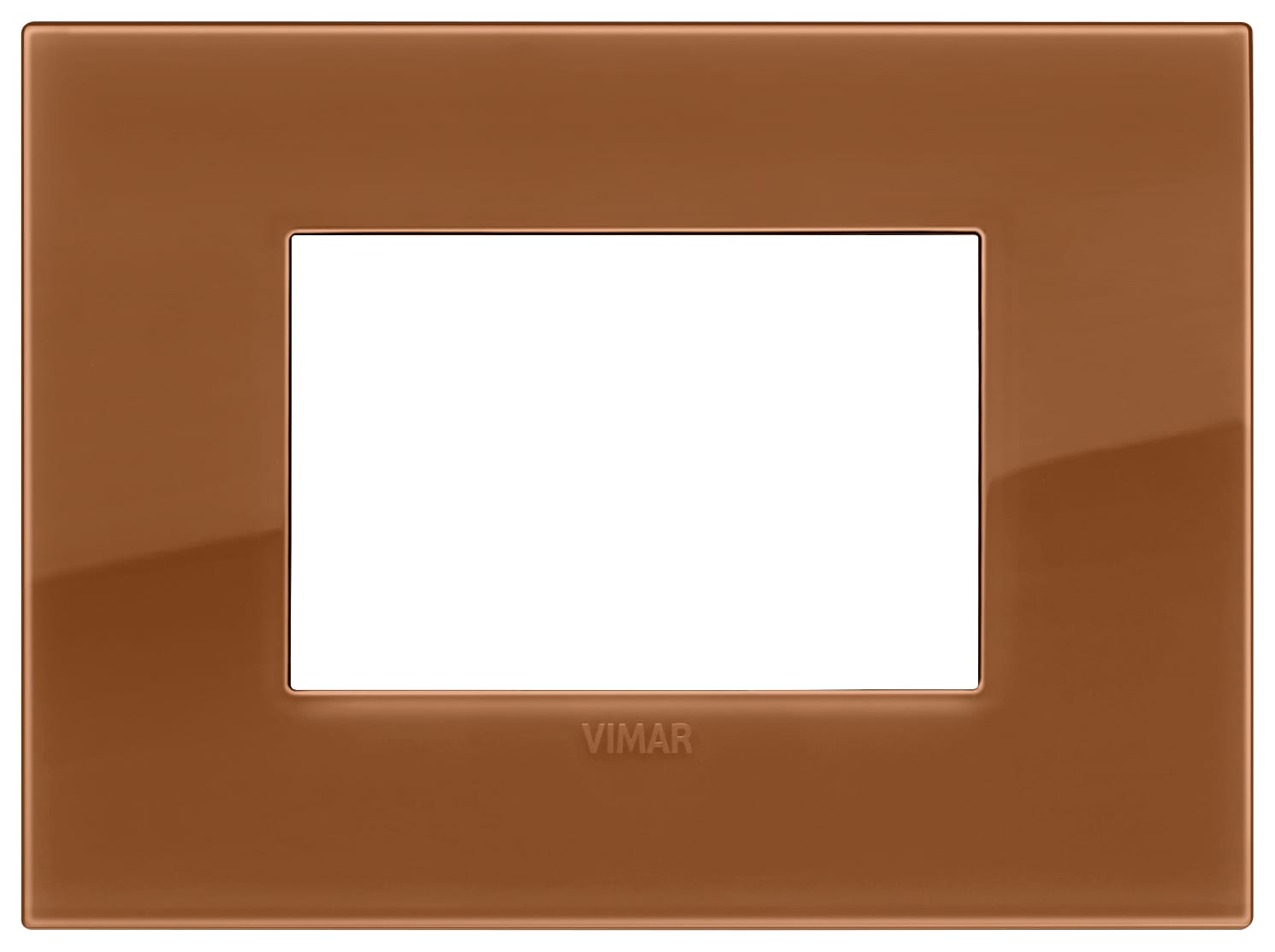 VIMAR S.P.A. - VIW19653.62 PLACCA CLASSIC 3M REFLEX CARAMEL