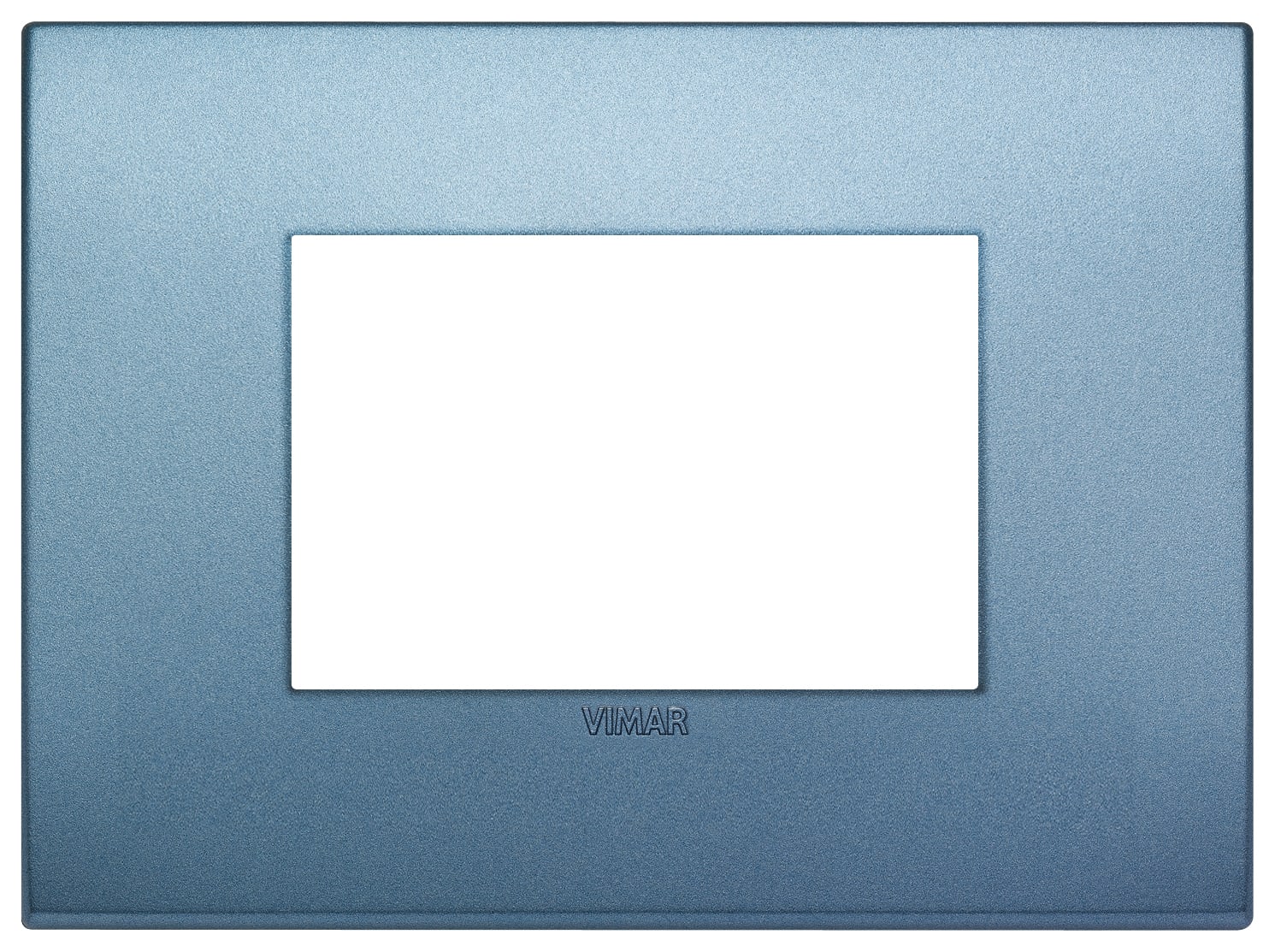VIMAR S.P.A. - VIW19653.76 PLACCA CLASSIC 3M BLU MATT