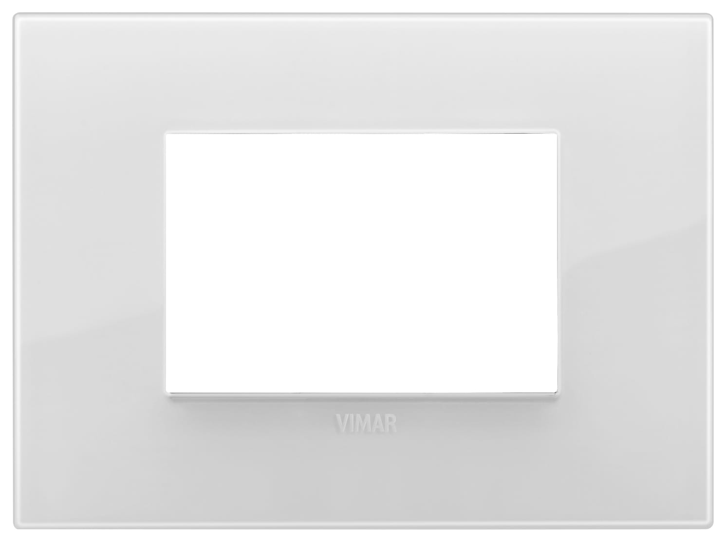 VIMAR S.P.A. - VIW19653.B66 PLACCA CLASSIC 3M REFLEX GHIACCIO T.LOOK