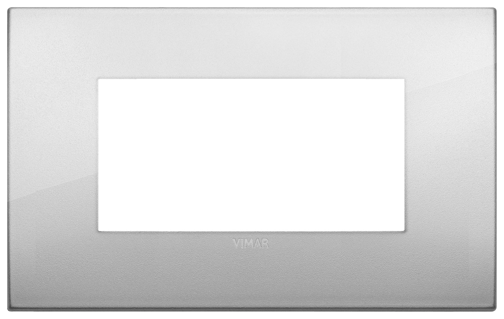 VIMAR S.P.A. - VIW19654.03 PLACCA CLASSIC 4M ARGENTO