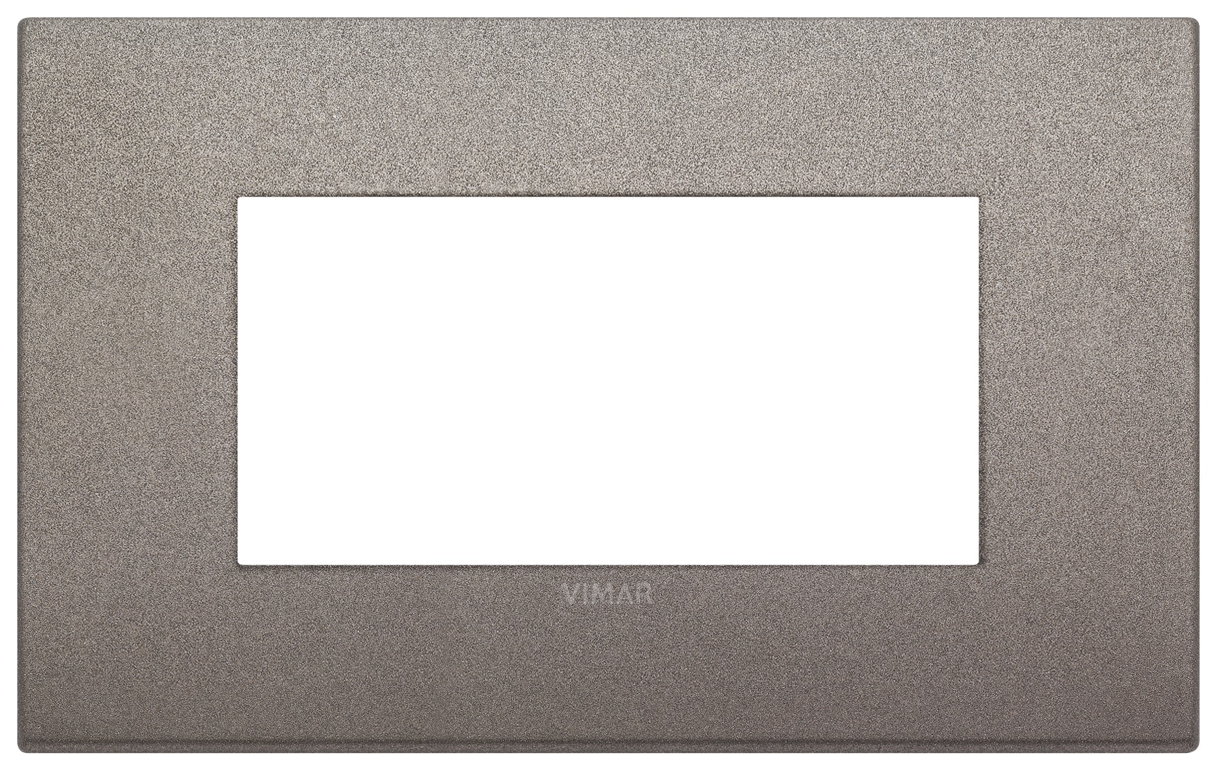 VIMAR S.P.A. - VIW19654.04 PLACCA CLASSIC 4M TITANIO MATT