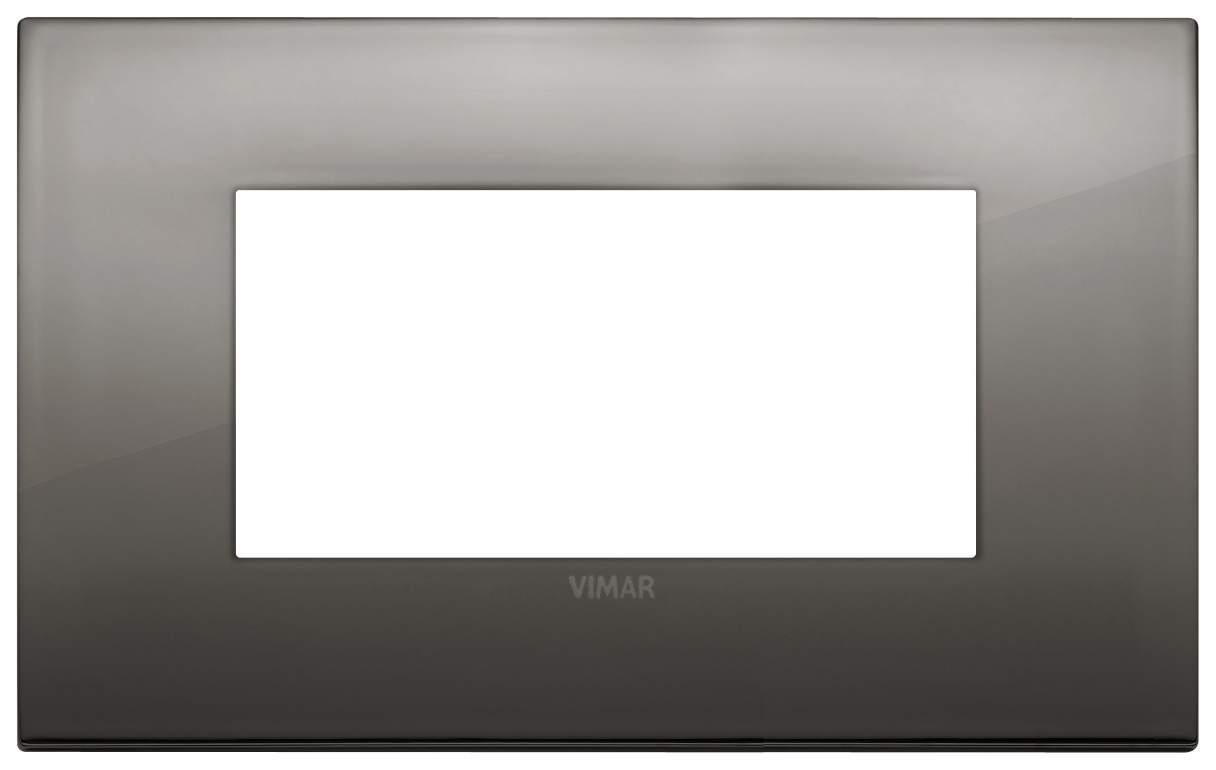 VIMAR SPA VIW19654.09 PLACCA CLASSIC 4M CROMO NERO