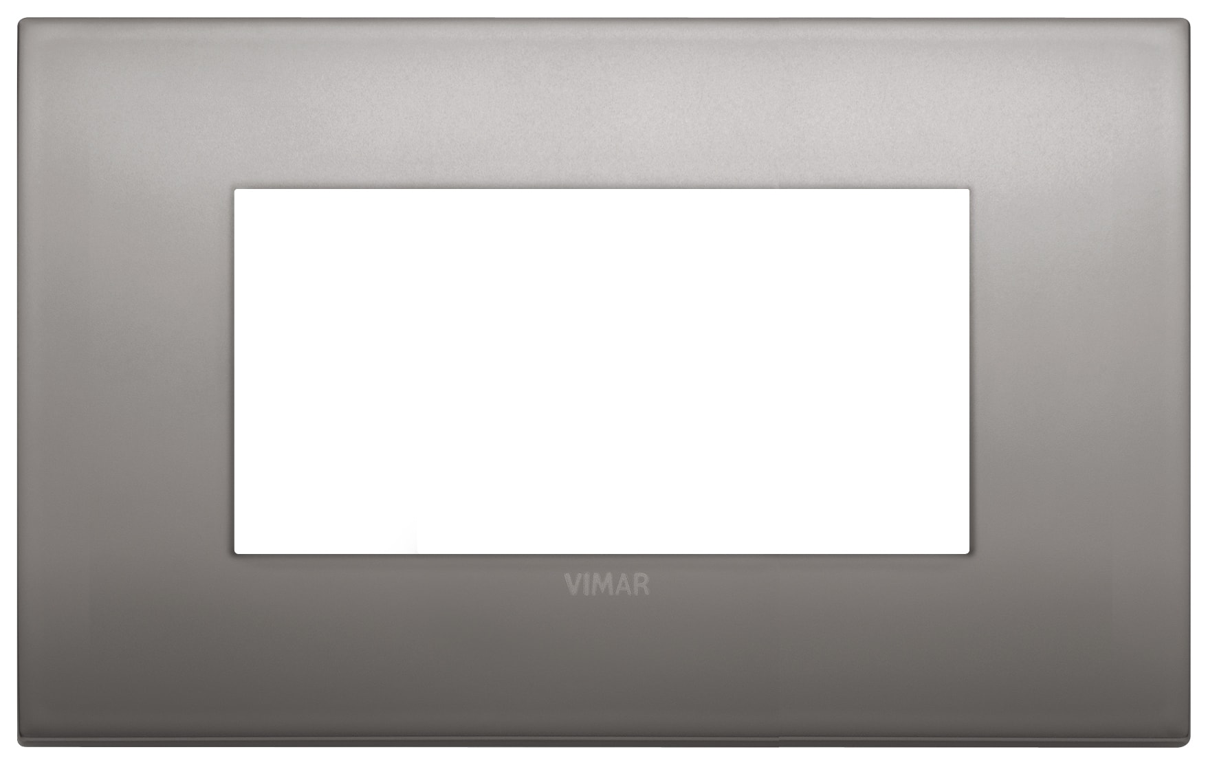 VIMAR SPA VIW19654.10 PLACCA CLASSIC 4M NICHEL NERO
