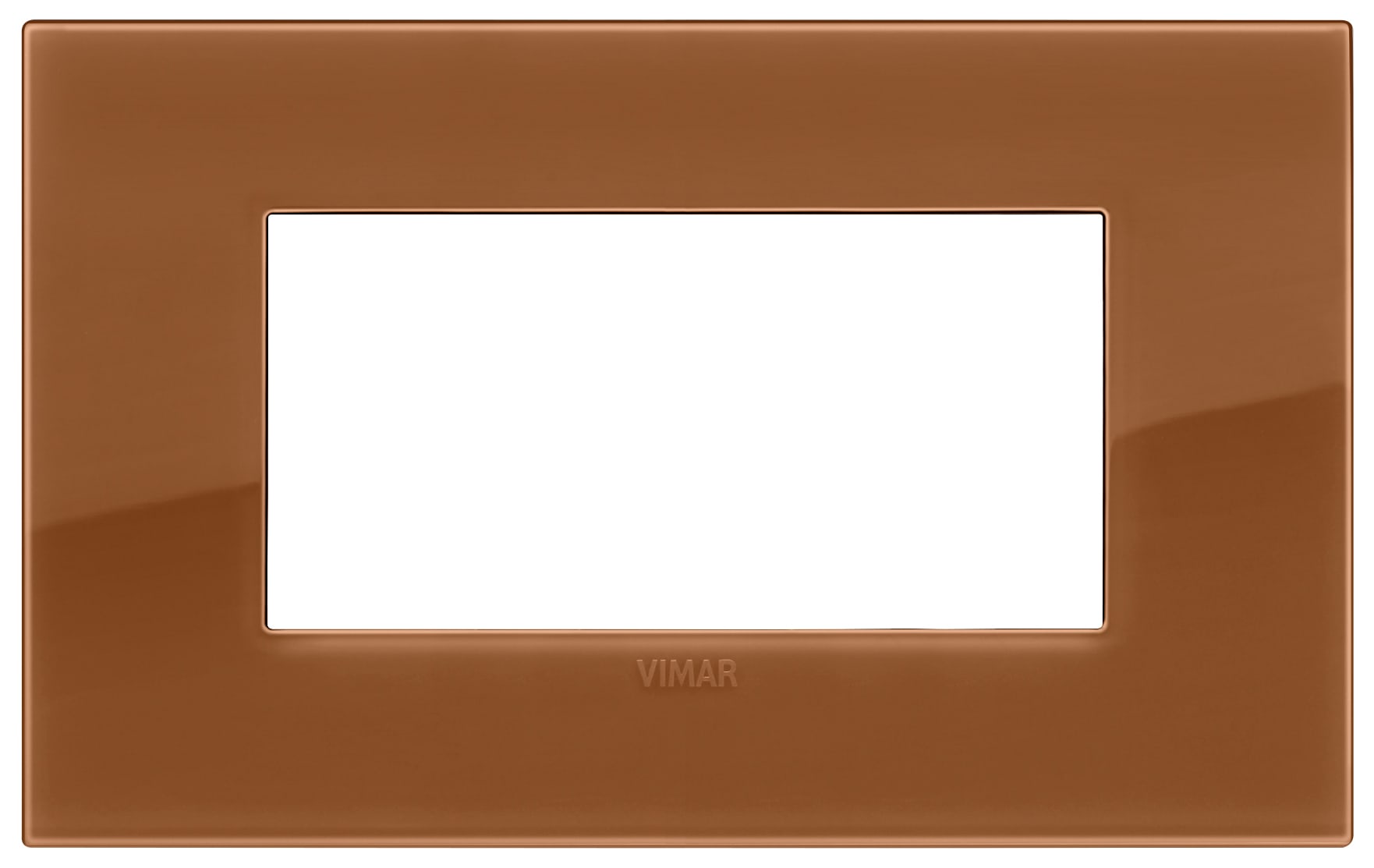 VIMAR S.P.A. - VIW19654.62 PLACCA CLASSIC 4M REFLEX CARAMEL