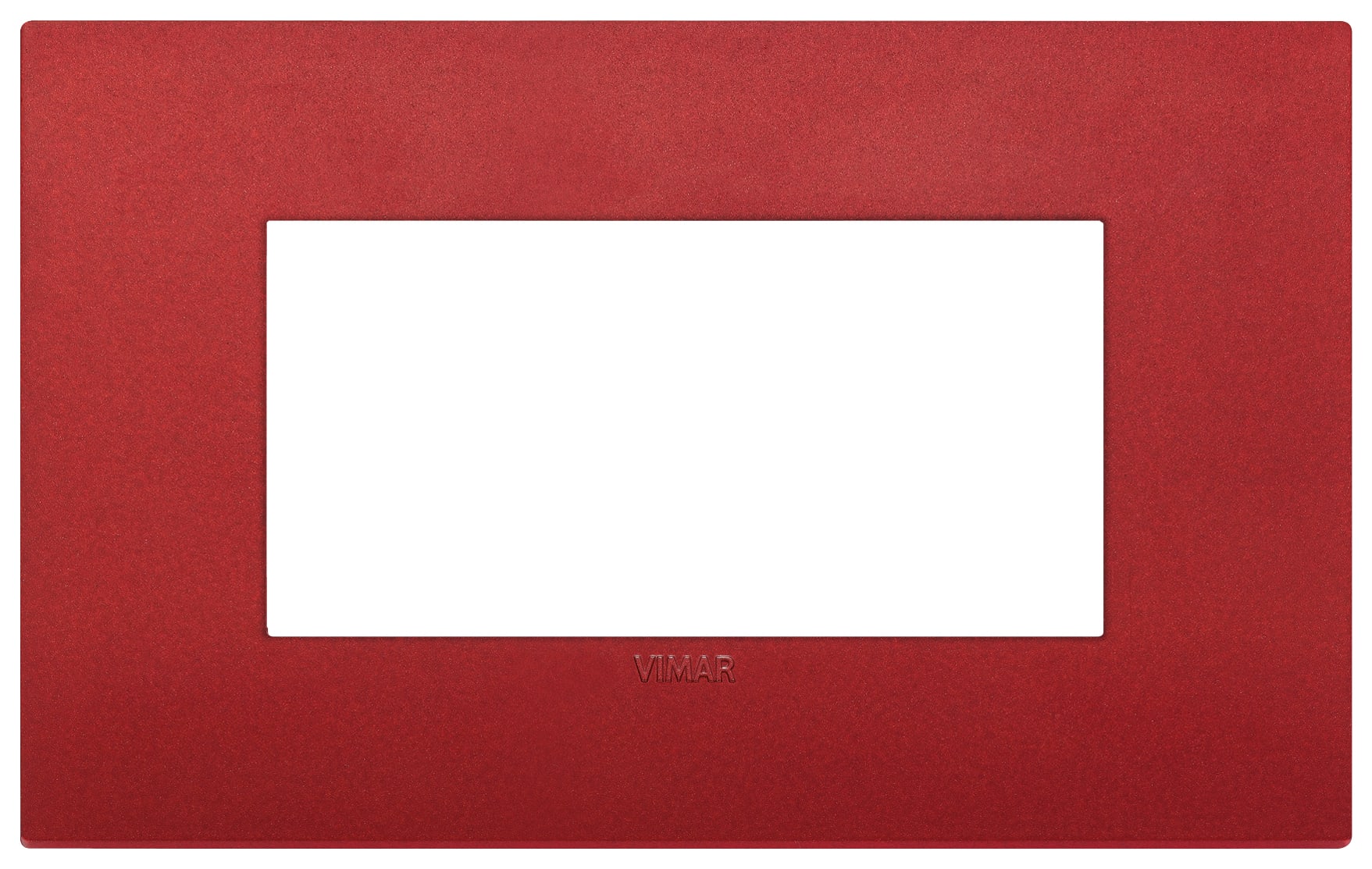 VIMAR SPA VIW19654.75 PLACCA CLASSIC 4M ROSSO MATT