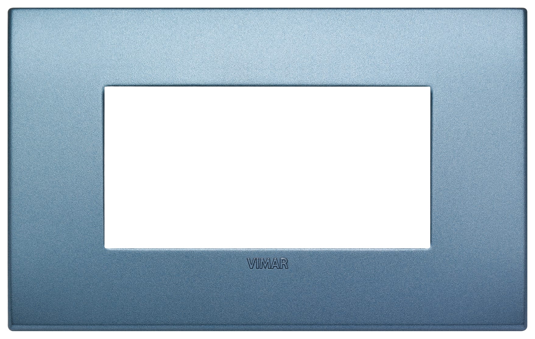 VIMAR S.P.A. - VIW19654.76 PLACCA CLASSIC 4M BLU MATT