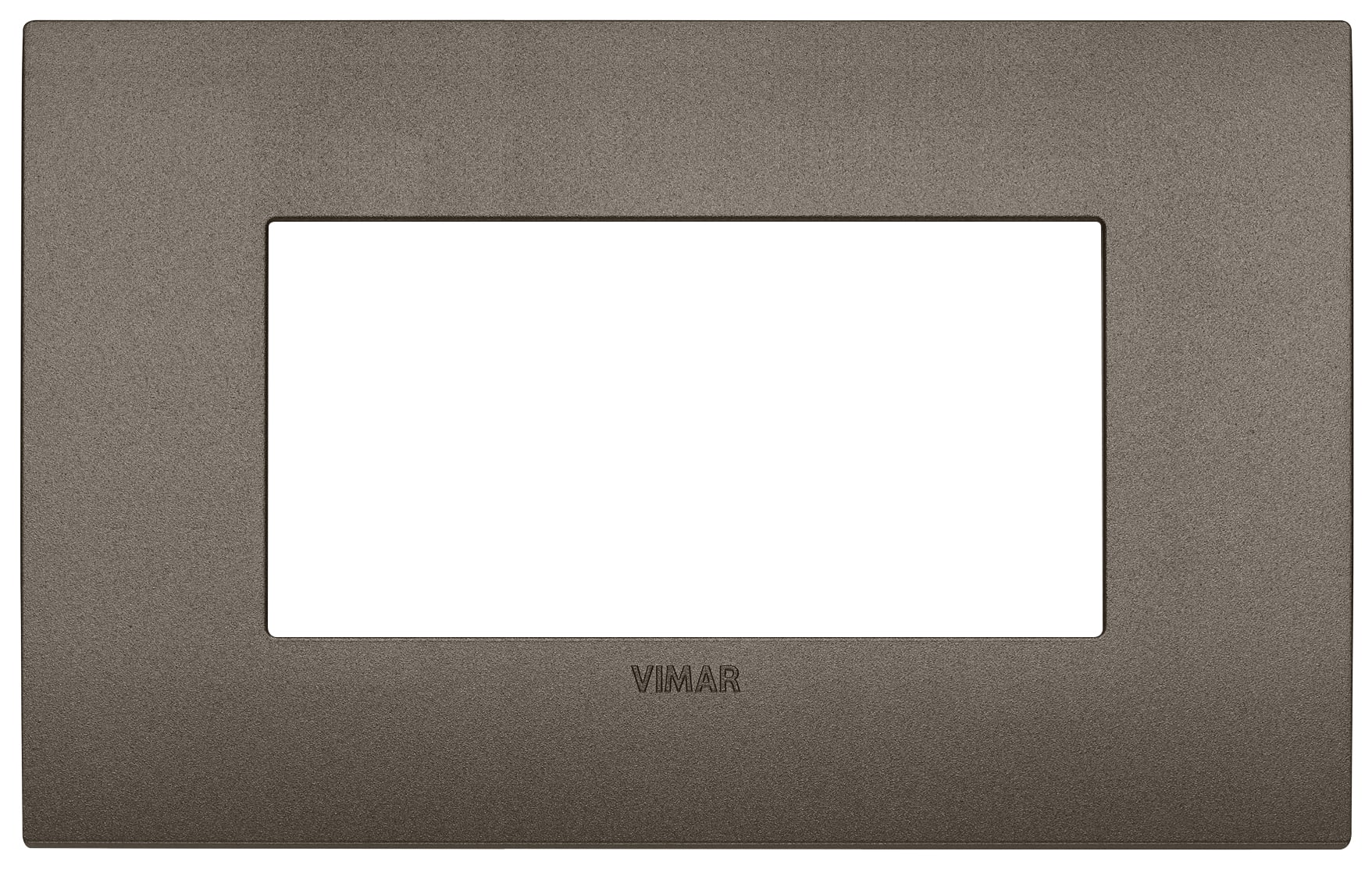 VIMAR S.P.A. - VIW19654.80 Placca Classic 4M Metal