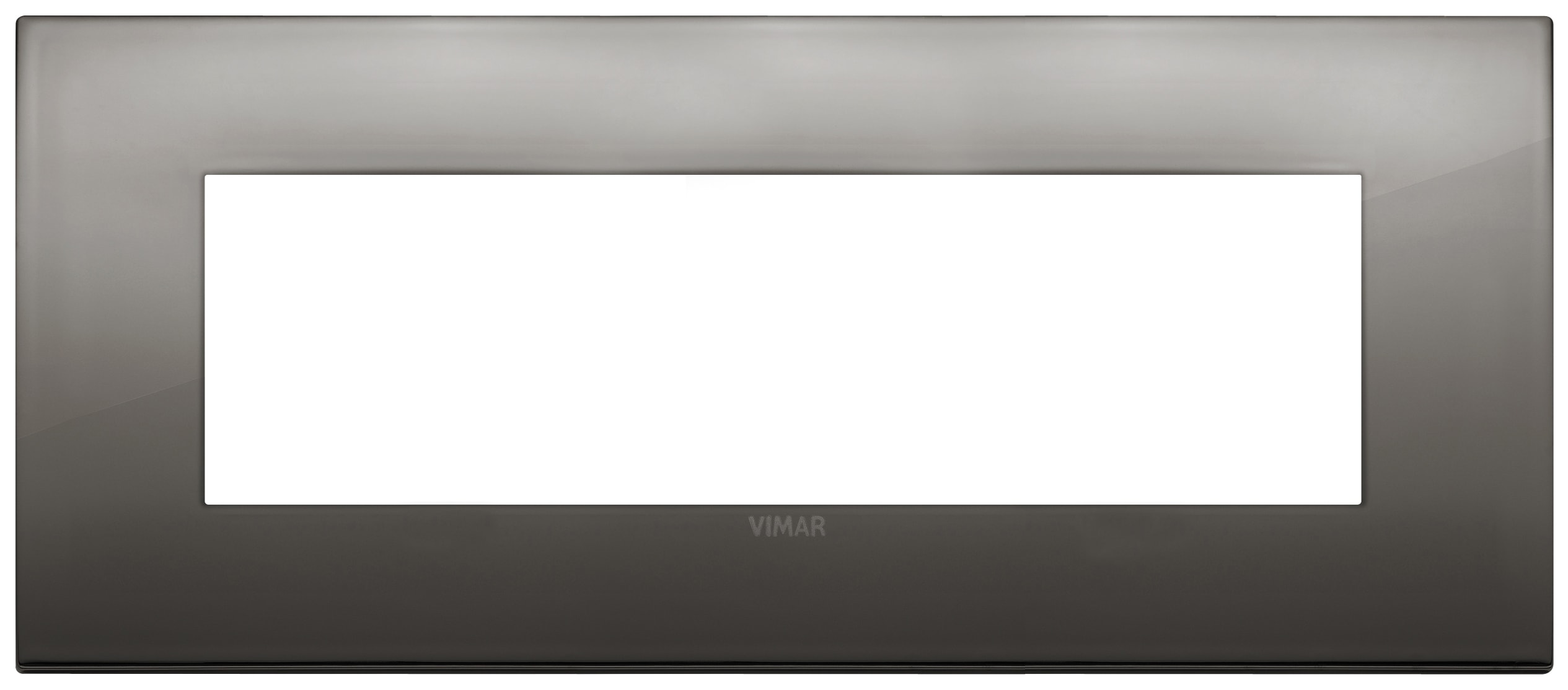 VIMAR SPA VIW19657.09 PLACCA CLASSIC 7M CROMO NERO