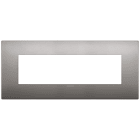 VIMAR SPA - VIW19657.10 PLACCA CLASSIC 7M NICHEL NERO