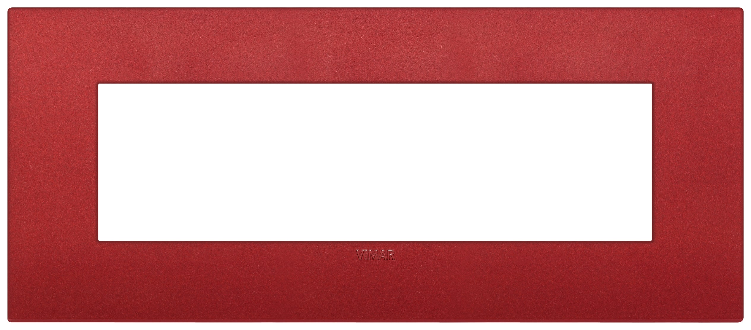 VIMAR SPA VIW19657.75 PLACCA CLASSIC 7M ROSSO MATT