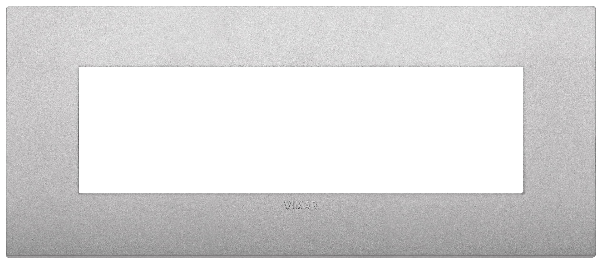 VIMAR S.P.A. - VIW19657.79 PLACCA CLASSIC 7M SILVER MATT