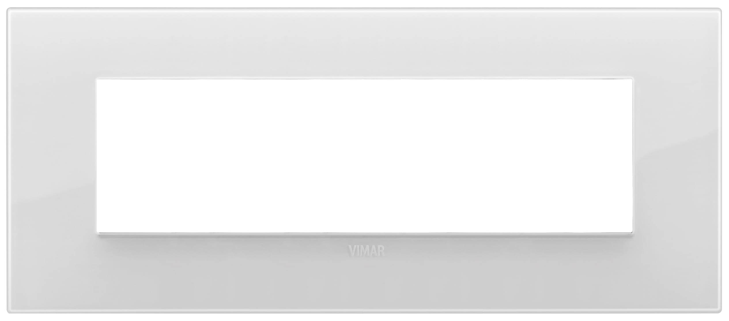 VIMAR S.P.A. - VIW19657.B66 PLACCA CLASSIC 7M REFLEX GHIACCIO T.LOOK