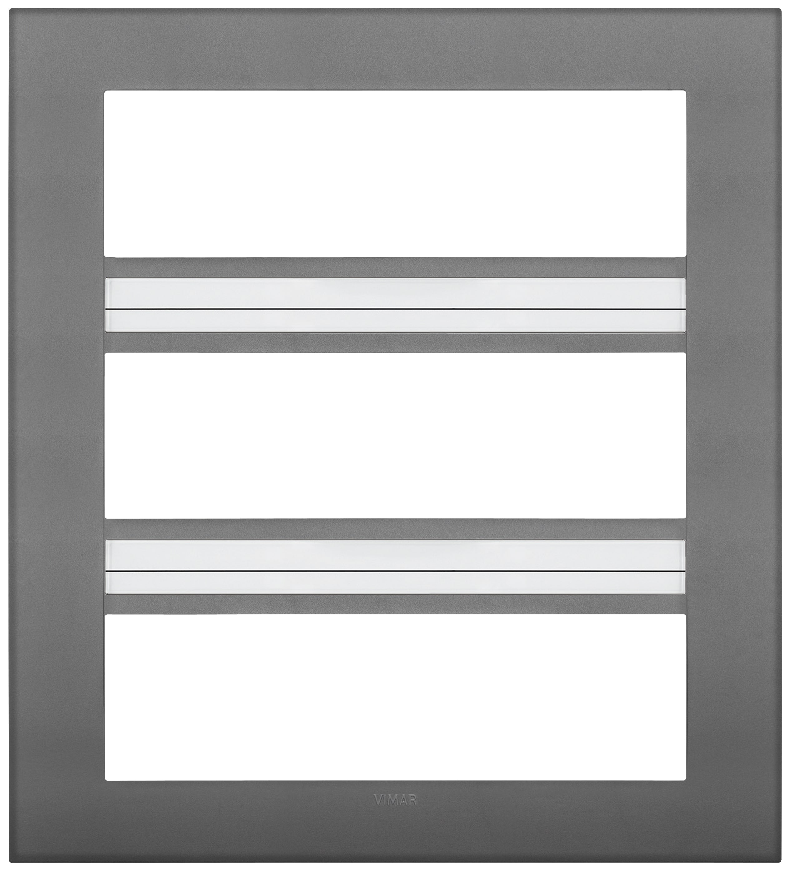 VIMAR SPA VIW19661.72 PLACCA CLASSIC 21M GRIGIO