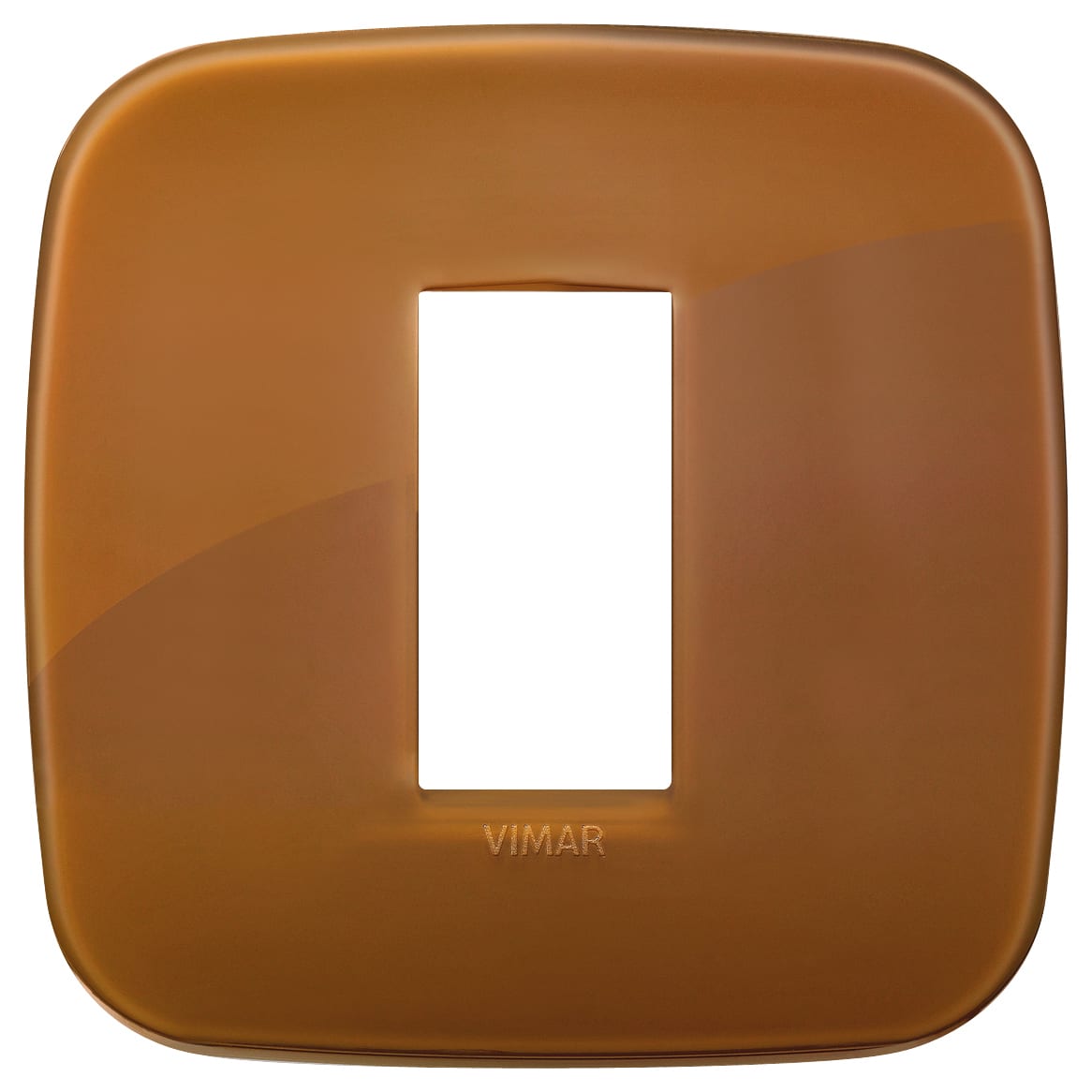 VIMAR SPA VIW19671.62 PLACCA ROUND 1M REFLEX CARAMEL