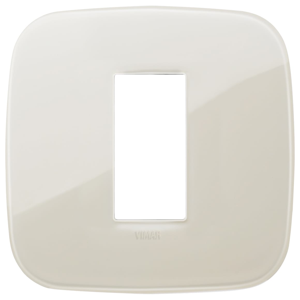 VIMAR S.P.A. - VIW19671.67 PLACCA ROUND 1M REFLEX AVORIO