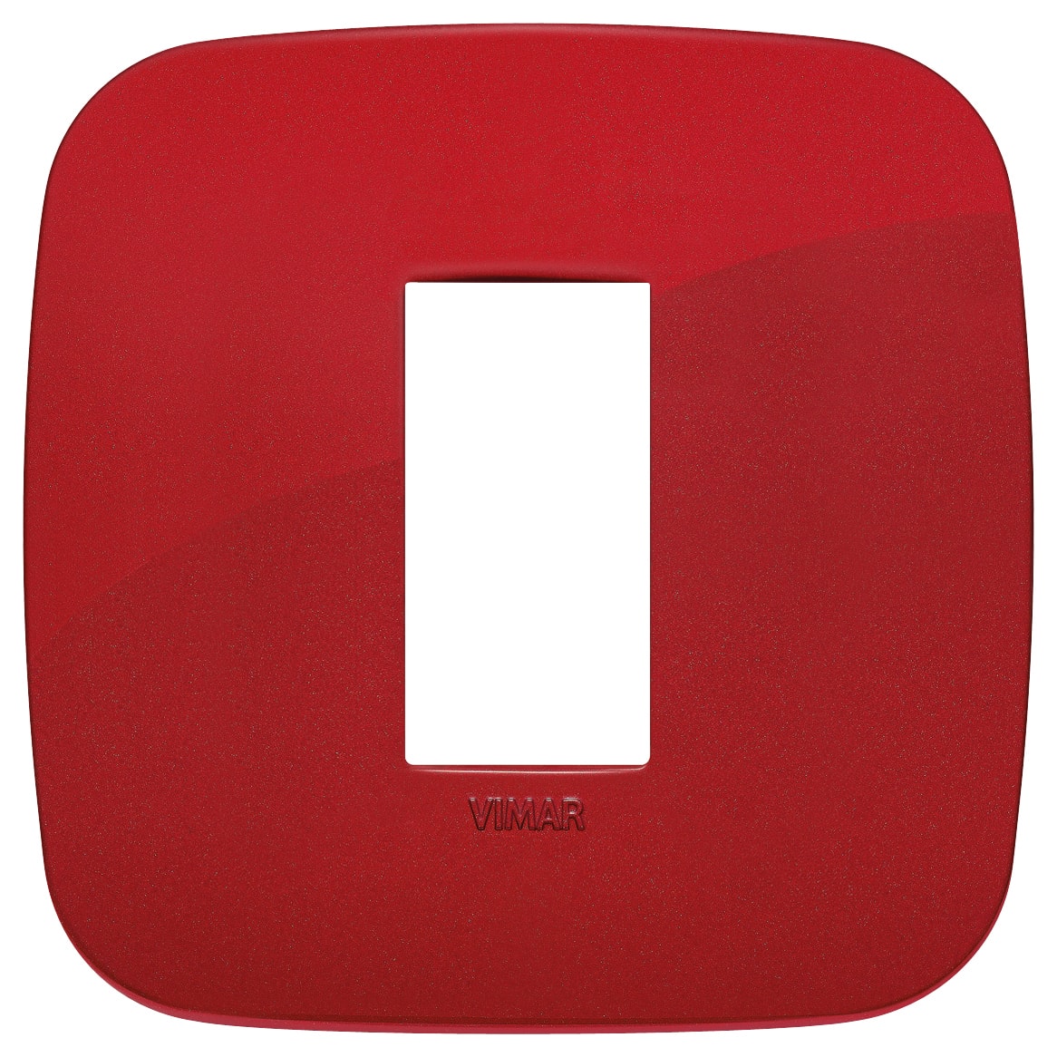 VIMAR SPA VIW19671.85 PLACCA ROUND 1M ROSSO