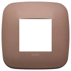 VIMAR SPA - VIW19672.24 PLACCA ROUND 2M BRONZO MATT