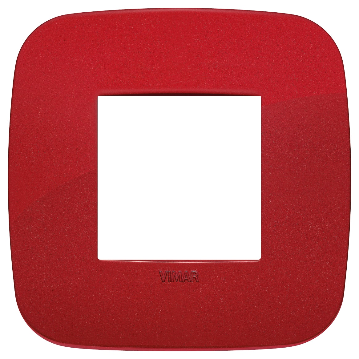 VIMAR SPA VIW19672.85 PLACCA ROUND 2M ROSSO
