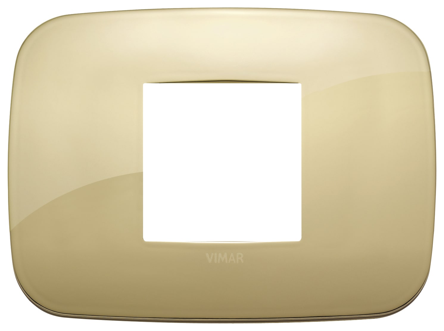 VIMAR SPA VIW19682.27 PLACCA ROUND 2M CENTRALI ORO