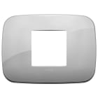 VIMAR SPA - VIW19682.28 PLACCA ROUND 2M CENTRALI CROMO