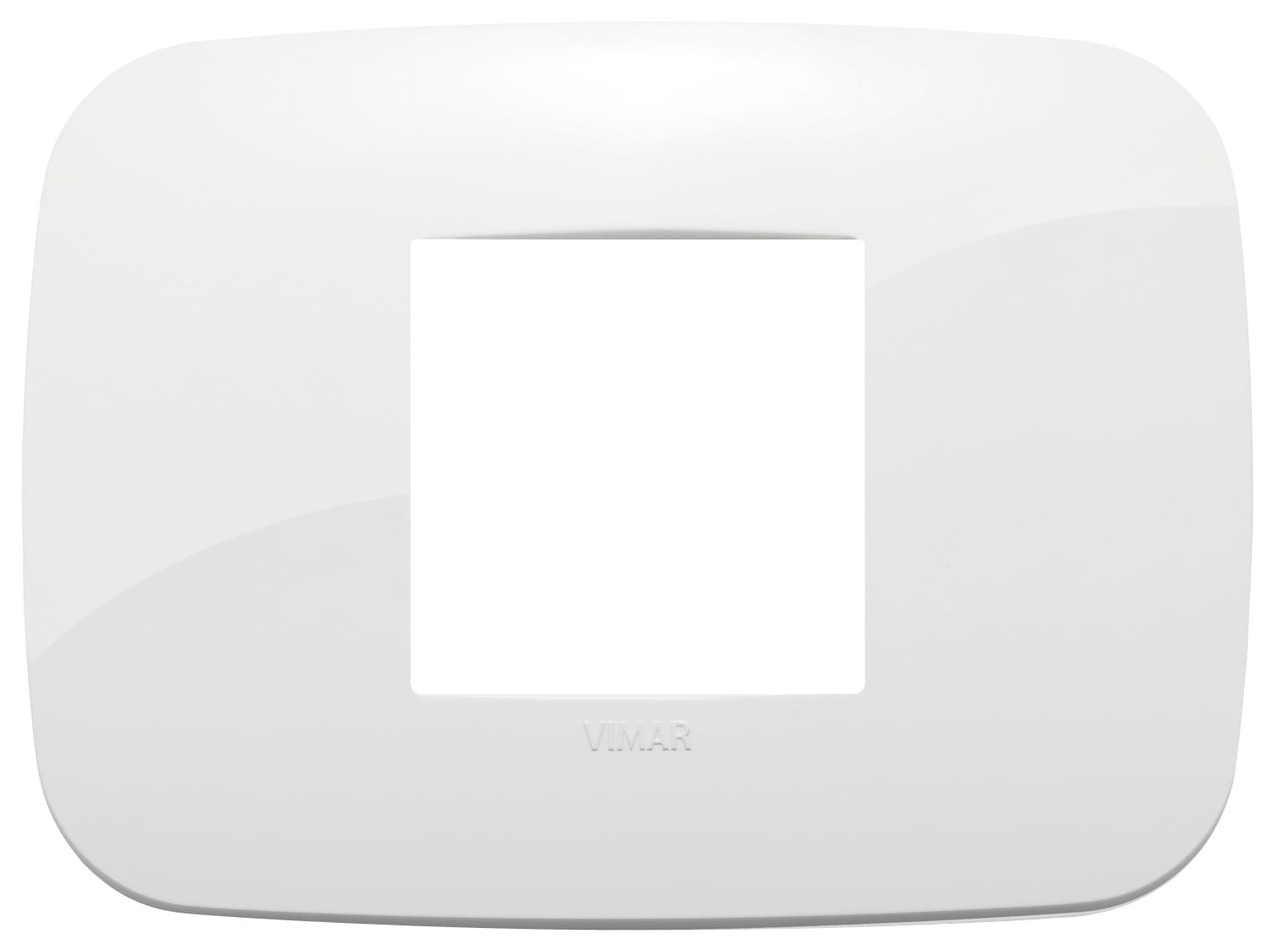 VIMAR S.P.A. - VIW19682.84 PLACCA ROUND 2M CENTRALI BIANCO