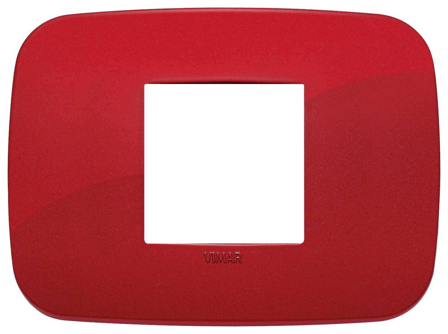 VIMAR SPA VIW19682.85 PLACCA ROUND 2M CENTRALI ROSSO