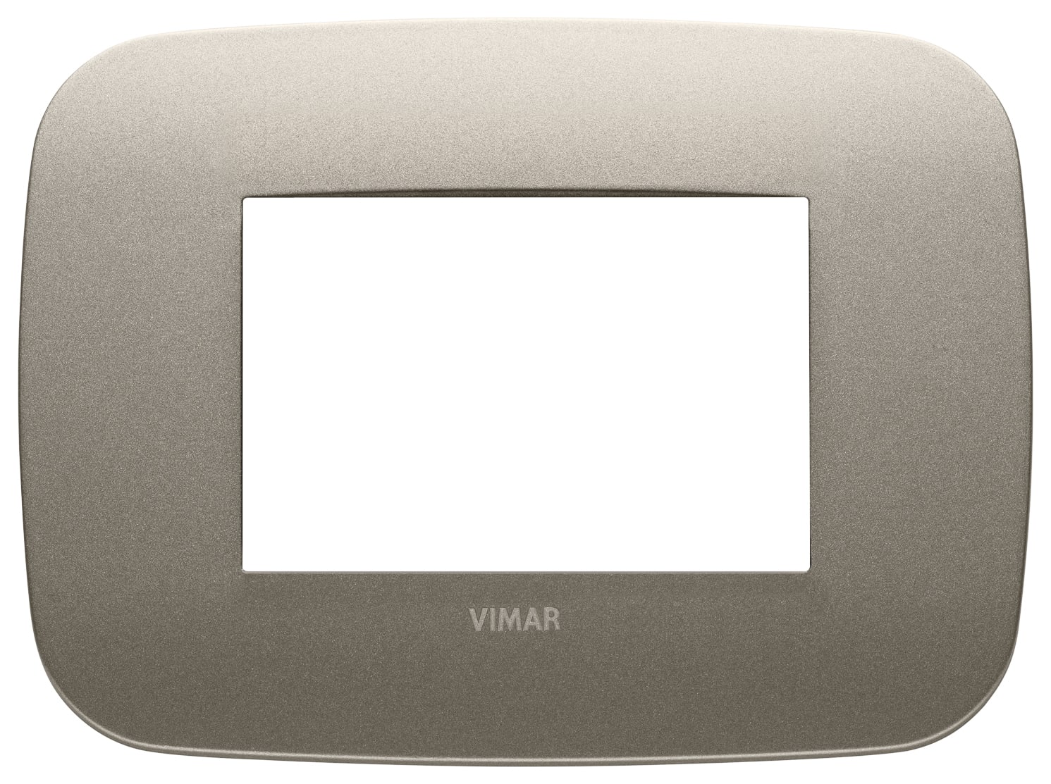 VIMAR S.P.A. - VIW19683.13 Placca Round 3M champagne matt