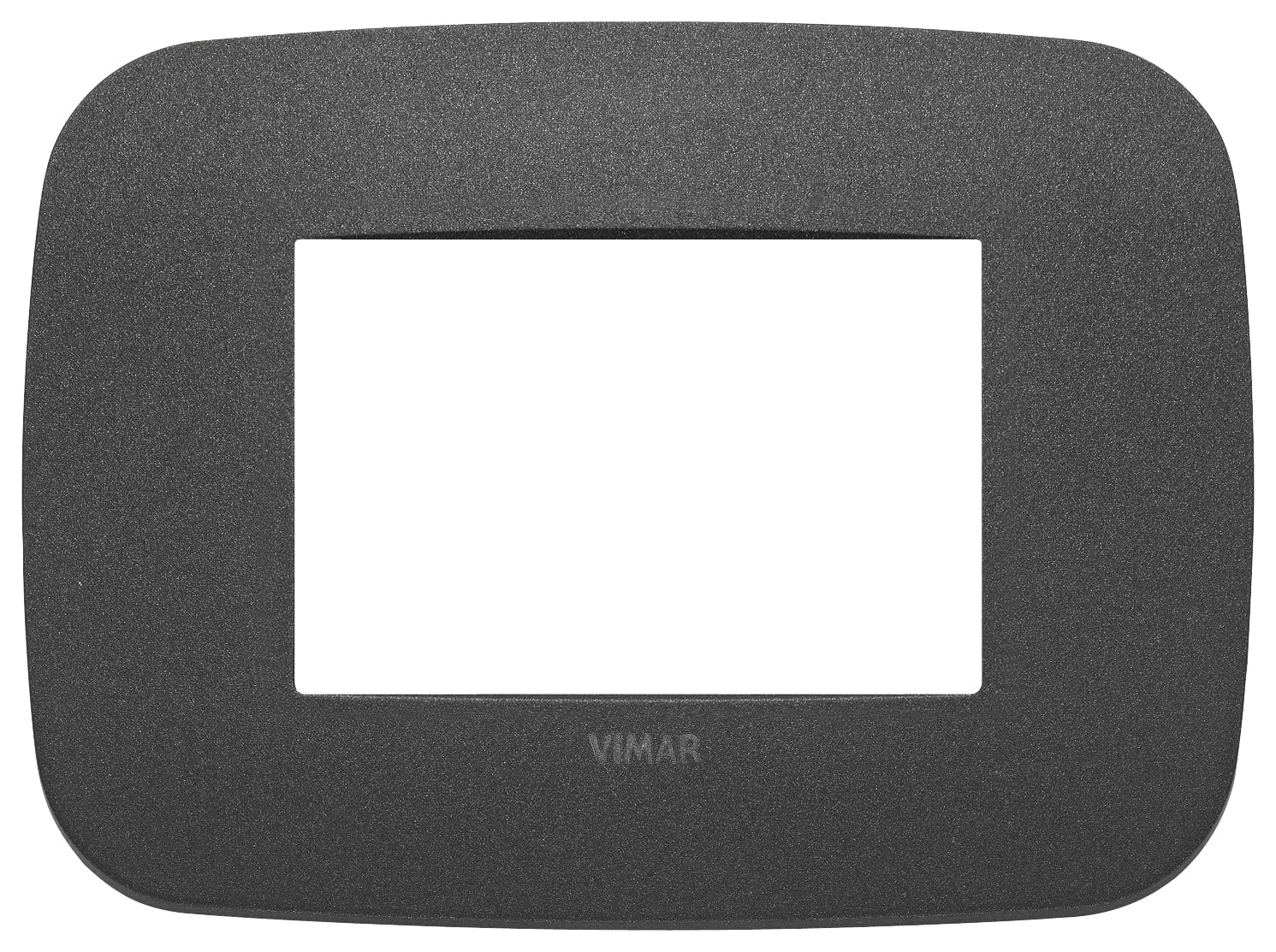 VIMAR S.P.A. - VIW19683.21 PLACCA ROUND 3M GRAFITE MATT