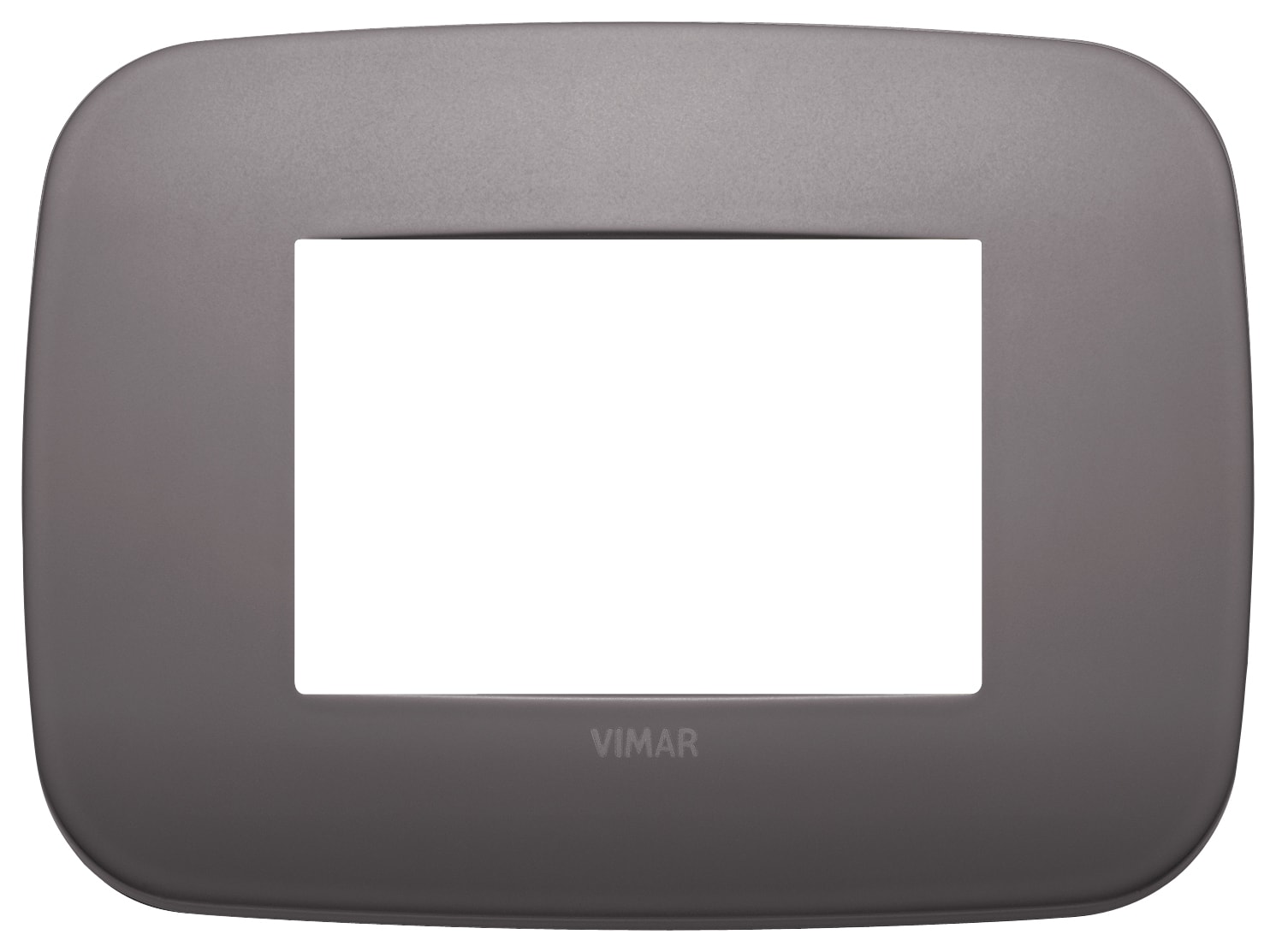 VIMAR S.P.A. - VIW19683.29 PLACCA ROUND 3M NICHEL DARK