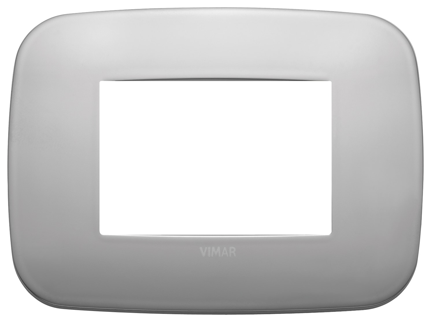 VIMAR SPA VIW19683.30 PLACCA ROUND 3M NICHEL MATT