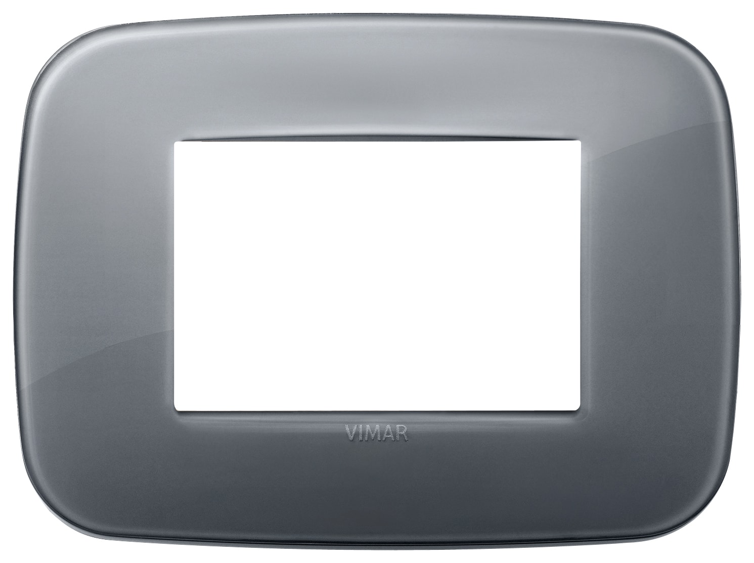 VIMAR S.P.A. - VIW19683.61 PLACCA ROUND 3M REFLEX GRIGIO FUME