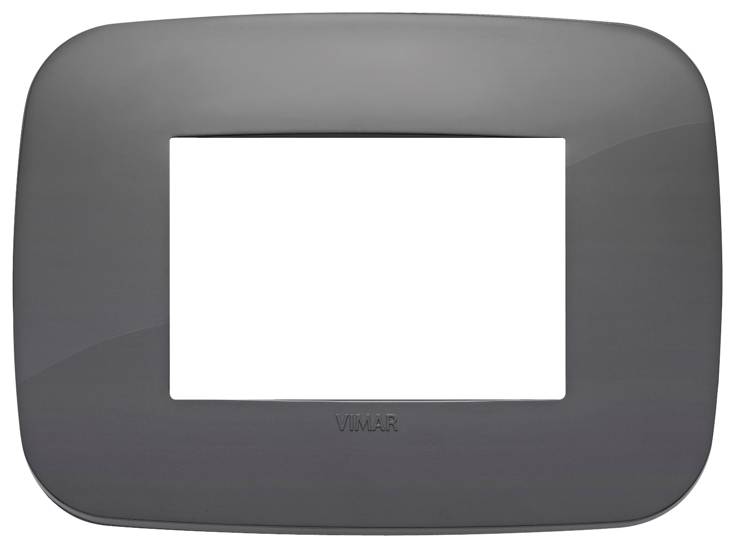 VIMAR S.P.A. - VIW19683.82 PLACCA ROUND 3M GRIGIO