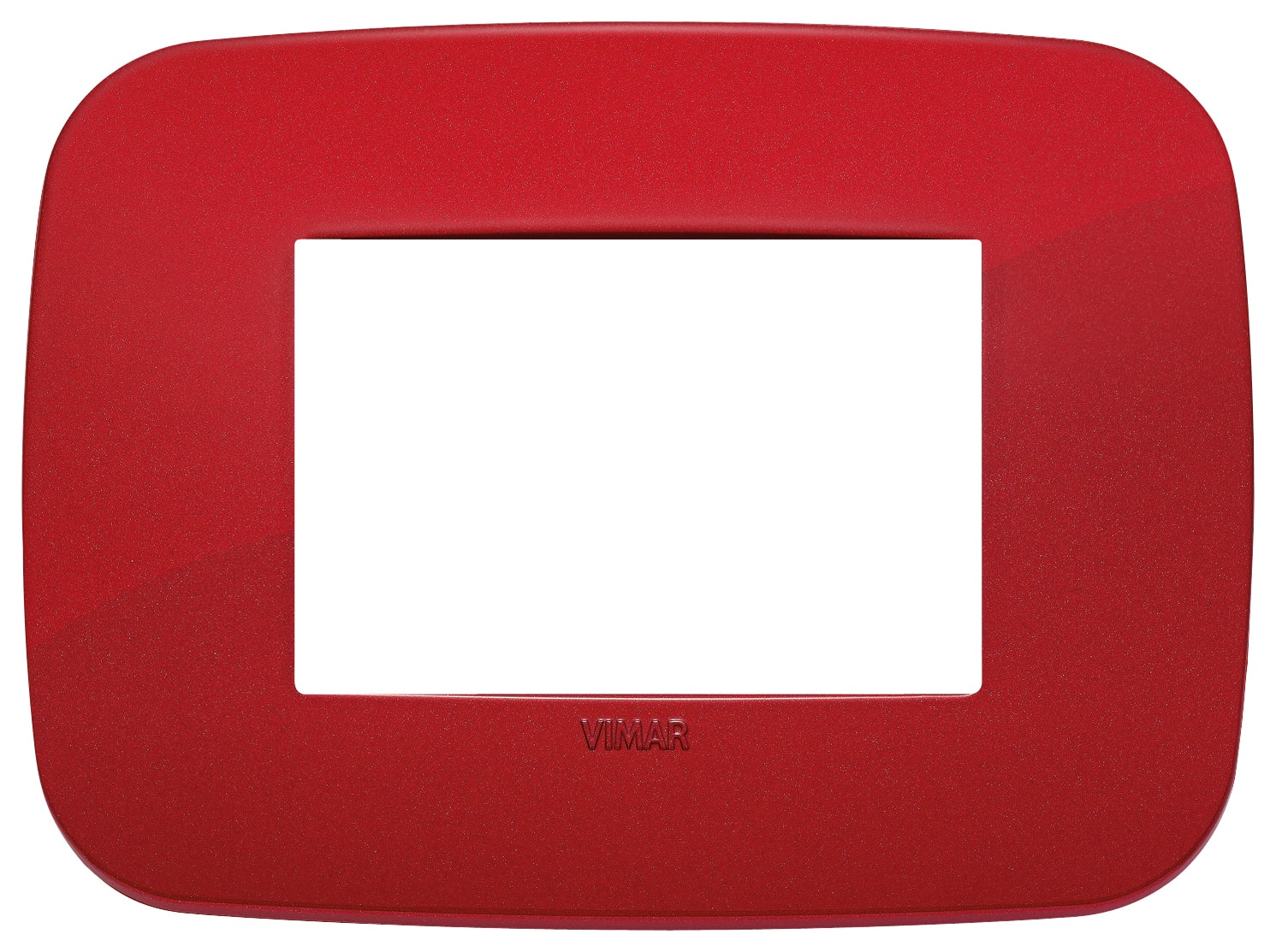 VIMAR S.P.A. - VIW19683.85 PLACCA ROUND 3M ROSSO