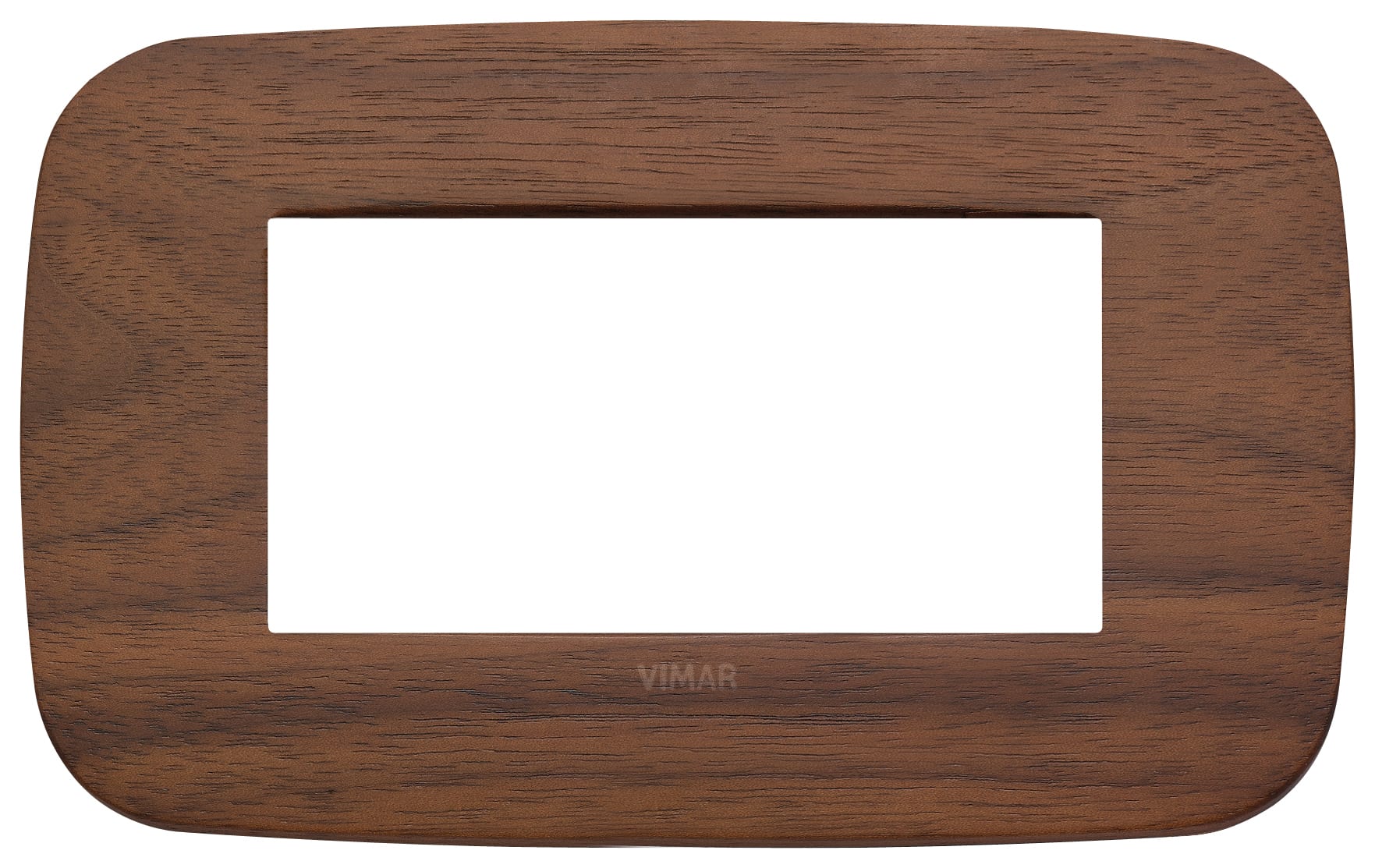 VIMAR SPA VIW19684.51 PLACCA ROUND 4M NOCE